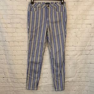 Nwot Needle&Cloth stretchy striped jeans